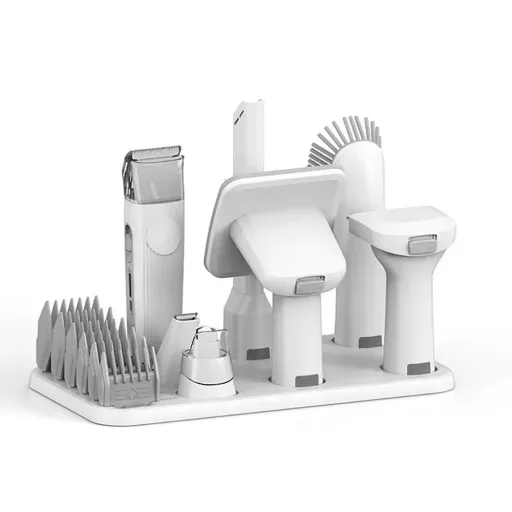 Kisállat ápoló készlet szívótartállyal, kiegészítőkkel