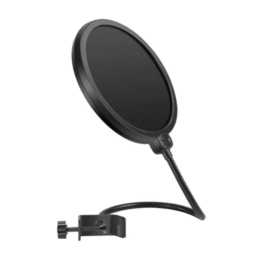 Asztalra szerelhető  stúdió mikrofon,  USB csatlakozóval