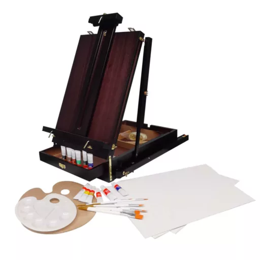 Festőállvány szett kiegészítőkkel