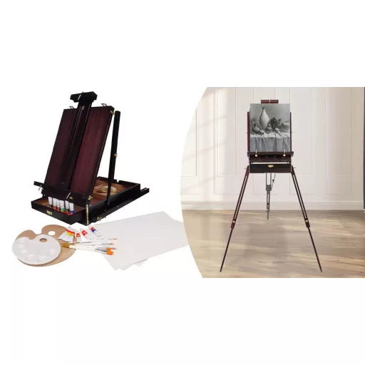 Festőállvány szett kiegészítőkkel