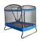 Trambulin gyerekeknek hintával és biztonsági hálóval