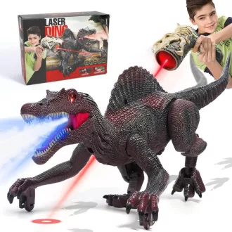   Távirányítós játék dinoszaurusz hang- és fényeffektekkel