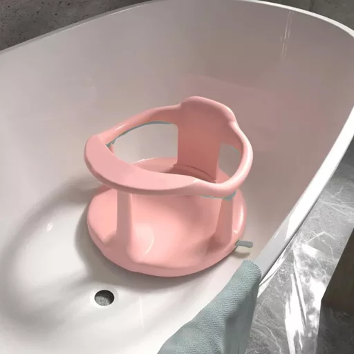 Dőlésgátló babafürdető rózsaszín