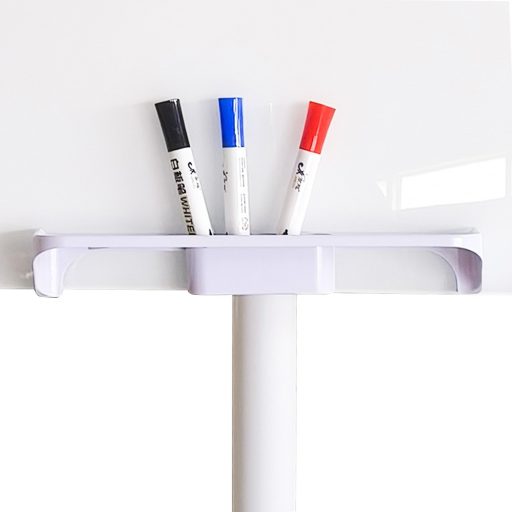 Gurulós mágneses, üveg flipchart tábla 70x 100 cm