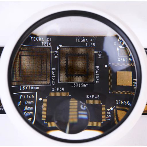 Paneltartó (harmadik kéz)  LED-es nagyítóval, 2 db csipesszel, pákatartóval