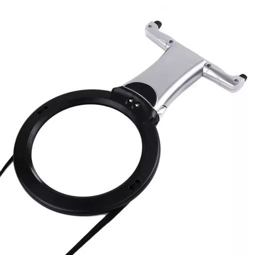 Nyakbaakasztható nagyító 2 LED-del, hidegfehér