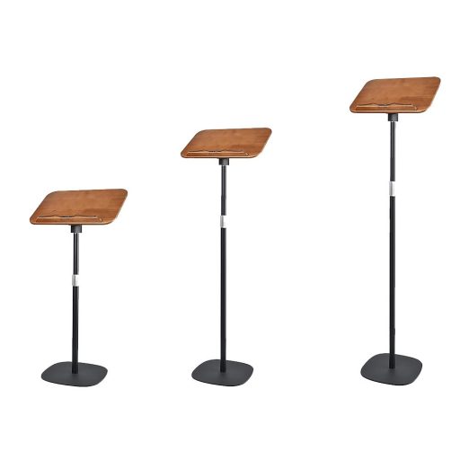 Állítható magasságú könyvtartó állvány, pulpitusra helyezhető