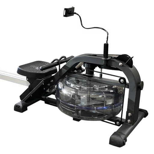 Vízellenállásos evezőpad, 150 kg terhelhetőség