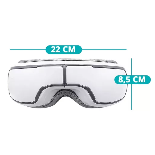 Szem- és halántékmasszírozó készülék