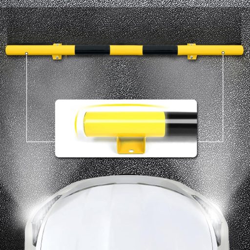 Védőkorlát, 200x10 cm