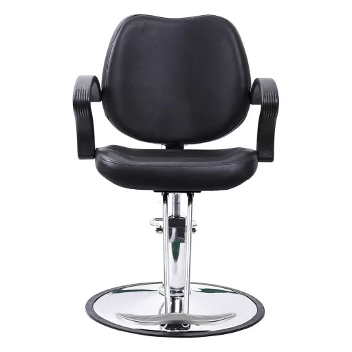 Fodrász szék állítható magassággal, fekete