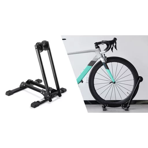 Összecsukható kerékpártároló állvány