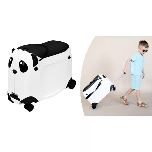 Gurulós, ráülős gyerekbőrönd