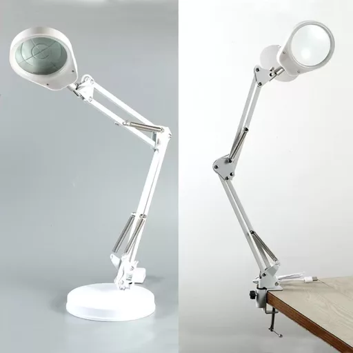 Asztali nagyító, LED fénnyel