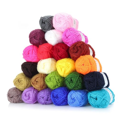 Akril horgolófonal 24 db