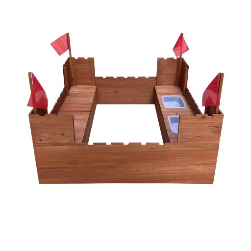 Vár formájú homokozó