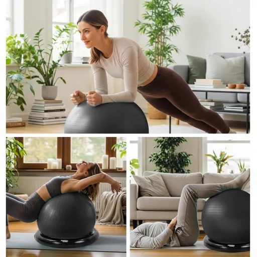 4 részes fitnesz labda készlet 65cm