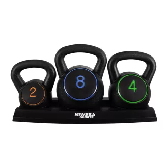 Kettlebell szett, 2-4-8 kg