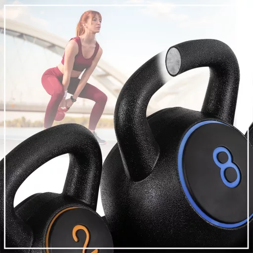 Kettlebell szett, 2-4-8 kg