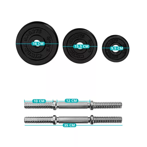 Súlyzó készlet 20kg