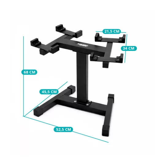 Súlyzótartó állítható súlyzókhoz