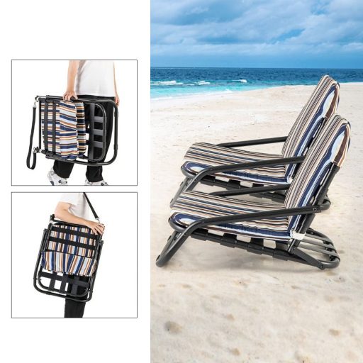 2 darabos strandszék szett párnával