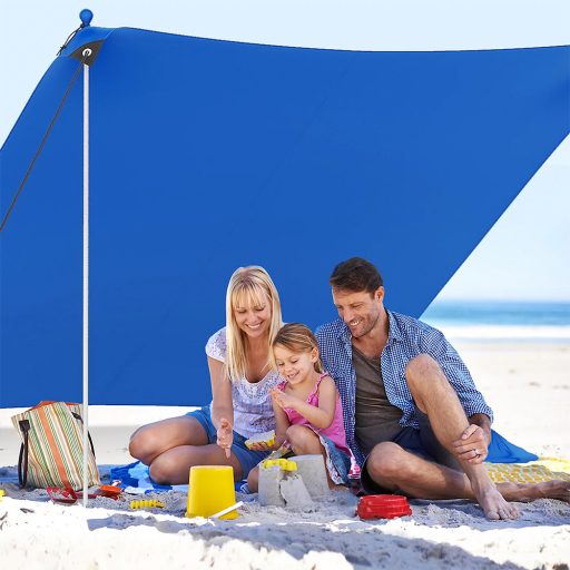 Hordozható napvédő 4db homokzsákkal 3x3x2m UV50+