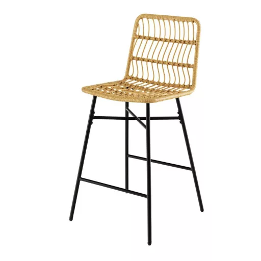 Polirattan bárszék 2db