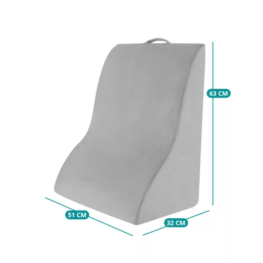 Ergonomikus háromszög alakú párna