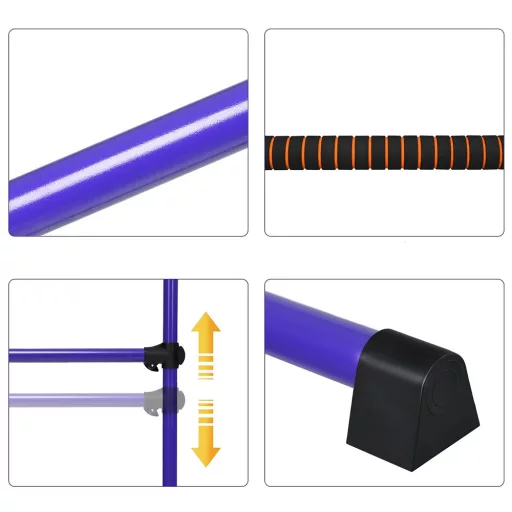 Hordozható dupla balettrúd