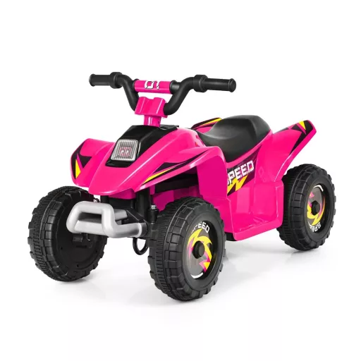 Akkumulátoros gyermek quad, rózsaszín
