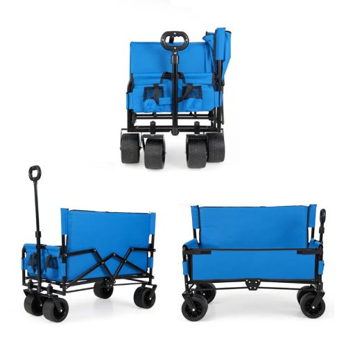 2az1ben összecsukható strandkocsi / pad