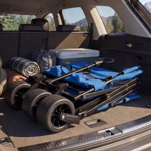 2az1ben összecsukható strandkocsi / pad