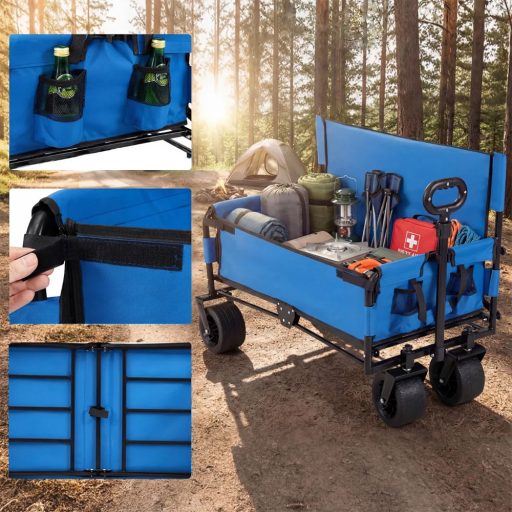 2az1ben összecsukható strandkocsi / pad