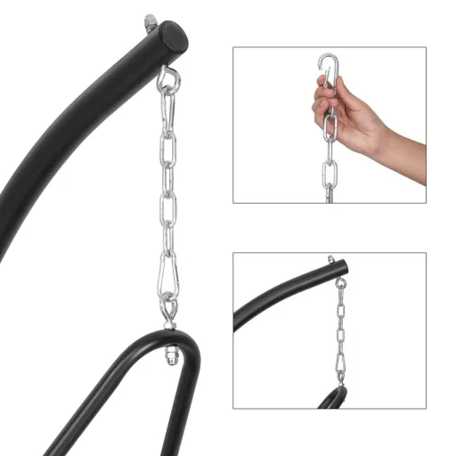 Függő fotel állvánnyal