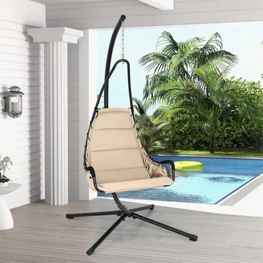 Függő fotel állvánnyal