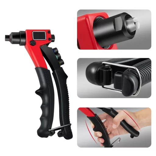 Kézi popszegecsező készlet, 200db