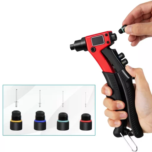 Kézi popszegecsező készlet, 200db