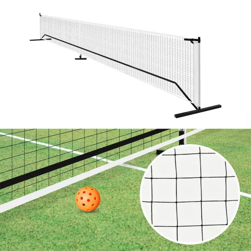 Hordozható pickleball háló hordtáskával