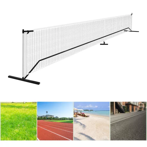 Hordozható pickleball háló hordtáskával