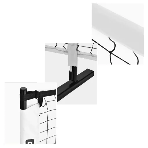 Hordozható pickleball háló hordtáskával