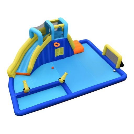 Focipályás felfújható vizi kalandpark