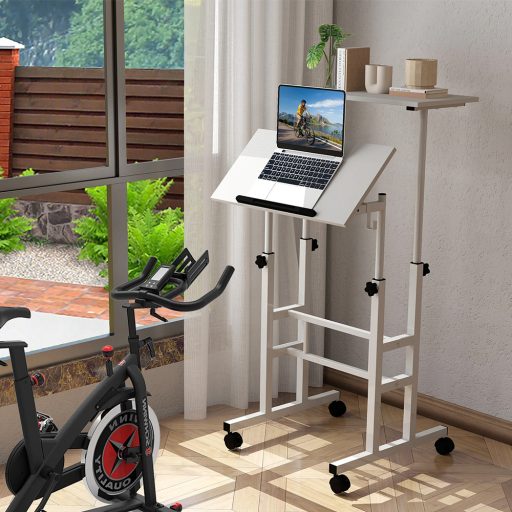 Gurulós mobil állóasztal