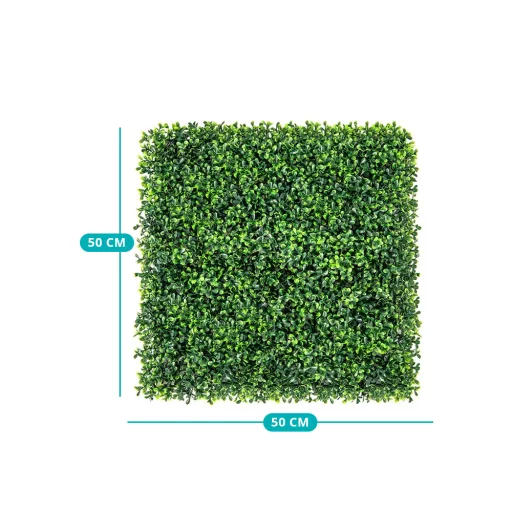 12 db-os műnövény dekorfal 50x50cm