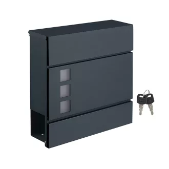 Postaláda újságtartóval