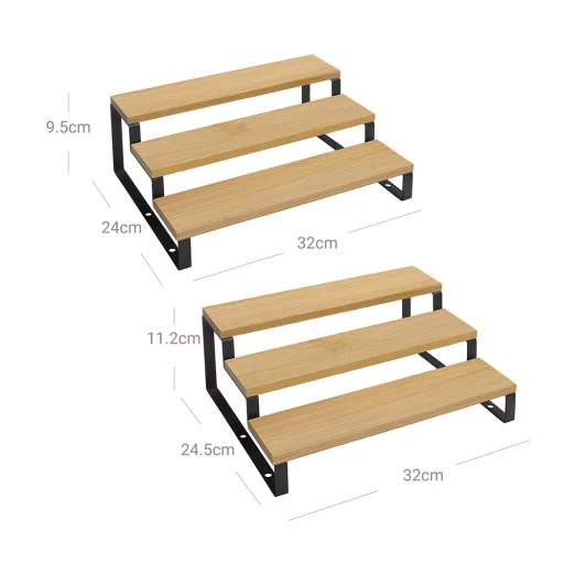 3 szintes állítható fűszertartó