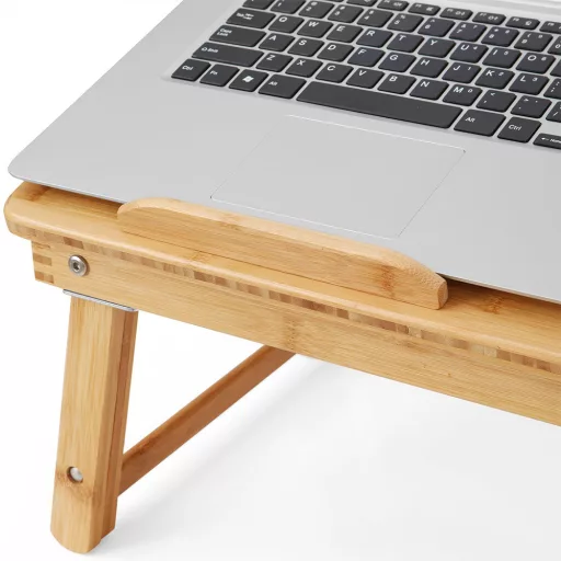Bambusz laptoptartó asztal