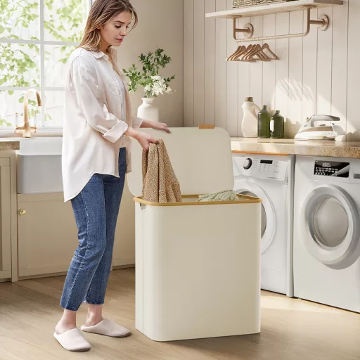 Szennyestartó kivehető hálós béléssel