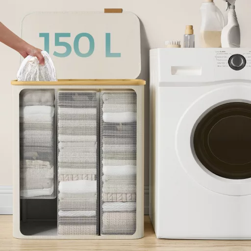 Szennyestartó kivehető hálós béléssel