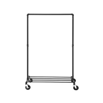 Ruhataró állvány, fekete